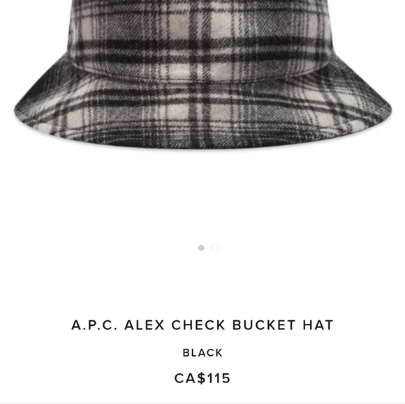 NEW A.P.C. wool bucket hat - Picture 5 of 8